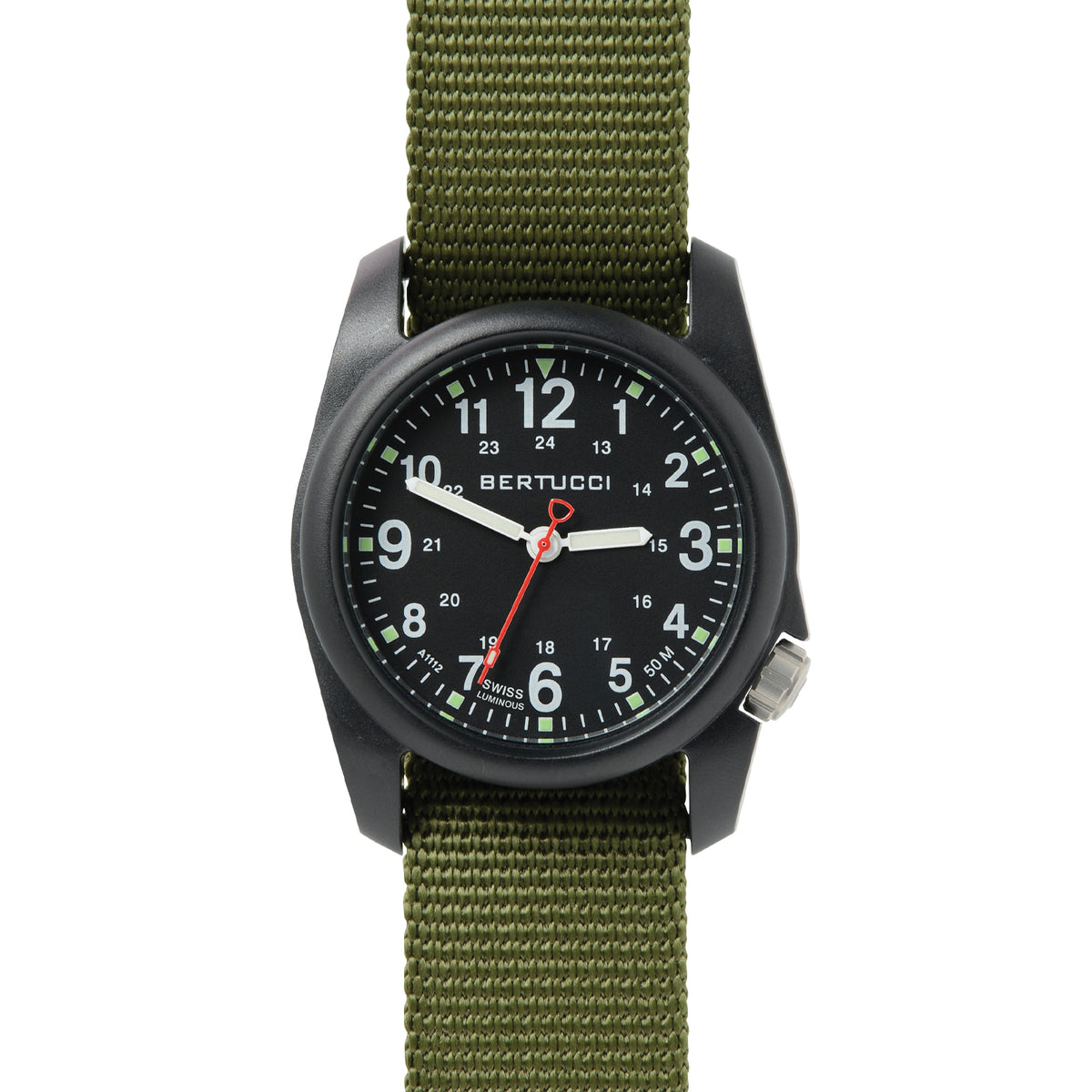 DX3® Field™ - Black Dial w/ Forest Nylon Band #11016