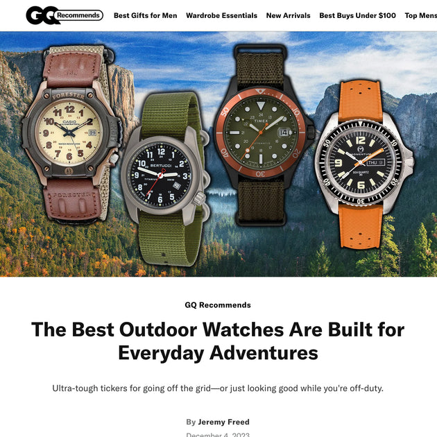 The Best Outdoor Watches Are Built For Everyday Adventures ...