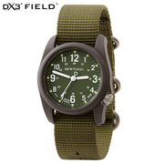 #11117 DX3® Field™ - Olive Dial, Forest Nylon Band