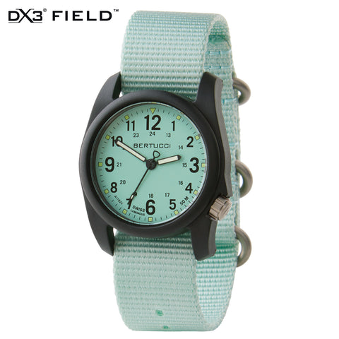 #11132 DX3® Field™ Sage dial, Sage nylon band