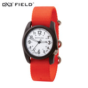 #11144 DX3® Field™ - White Dial, International Orange/NASA Nylon Band