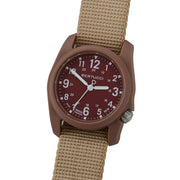 #11146SE DX3® Field™ - Legion Red™ Dial, Defender Khaki Nylon Band, Field Khaki Case