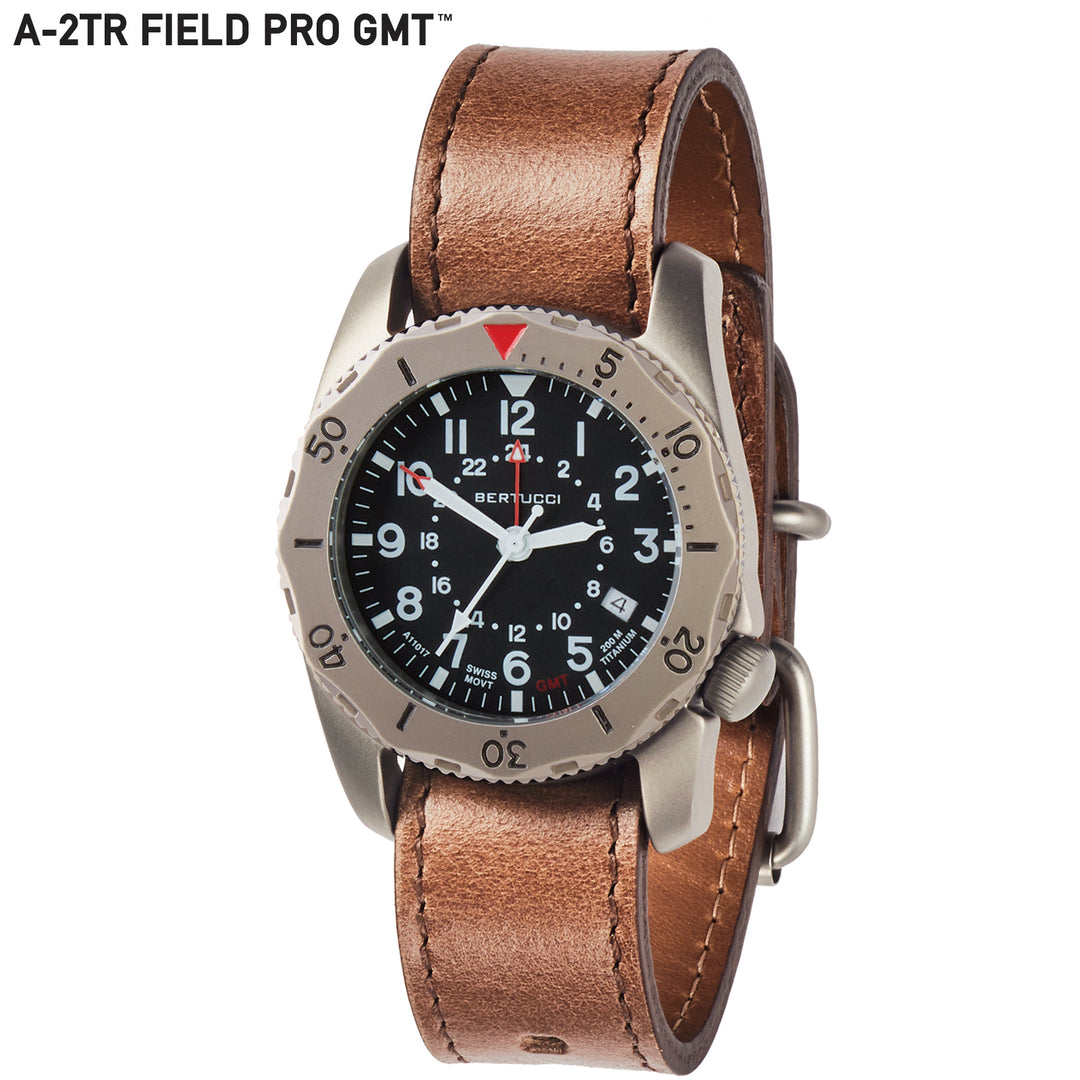 Bertucci A-2TR Field Pro GMT Titanium Watch – ultimatefieldwatch