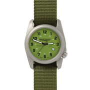 #12123 A-2T Original Classic, Olive Dial w/ Forest Nylon Band - Collectors Corner Circa 2010