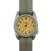 #12211 A-2T Original Classic™, Khaki Dial, w/ Defender Drab w/ Red Pro-Stripe Nylon Band - Collectors Corner™ Circa 2008