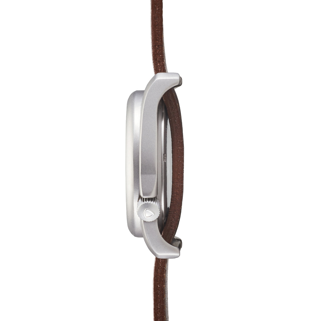 No.673  ウッド×リング 13908 A-4TS AERO™ Solar - Nut Brown Horween® Heritage Leather Band
