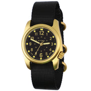 #16302 A-2A Golden Field - Black w/ Black Gold Line™ Nylon Band, Original MSRP $165