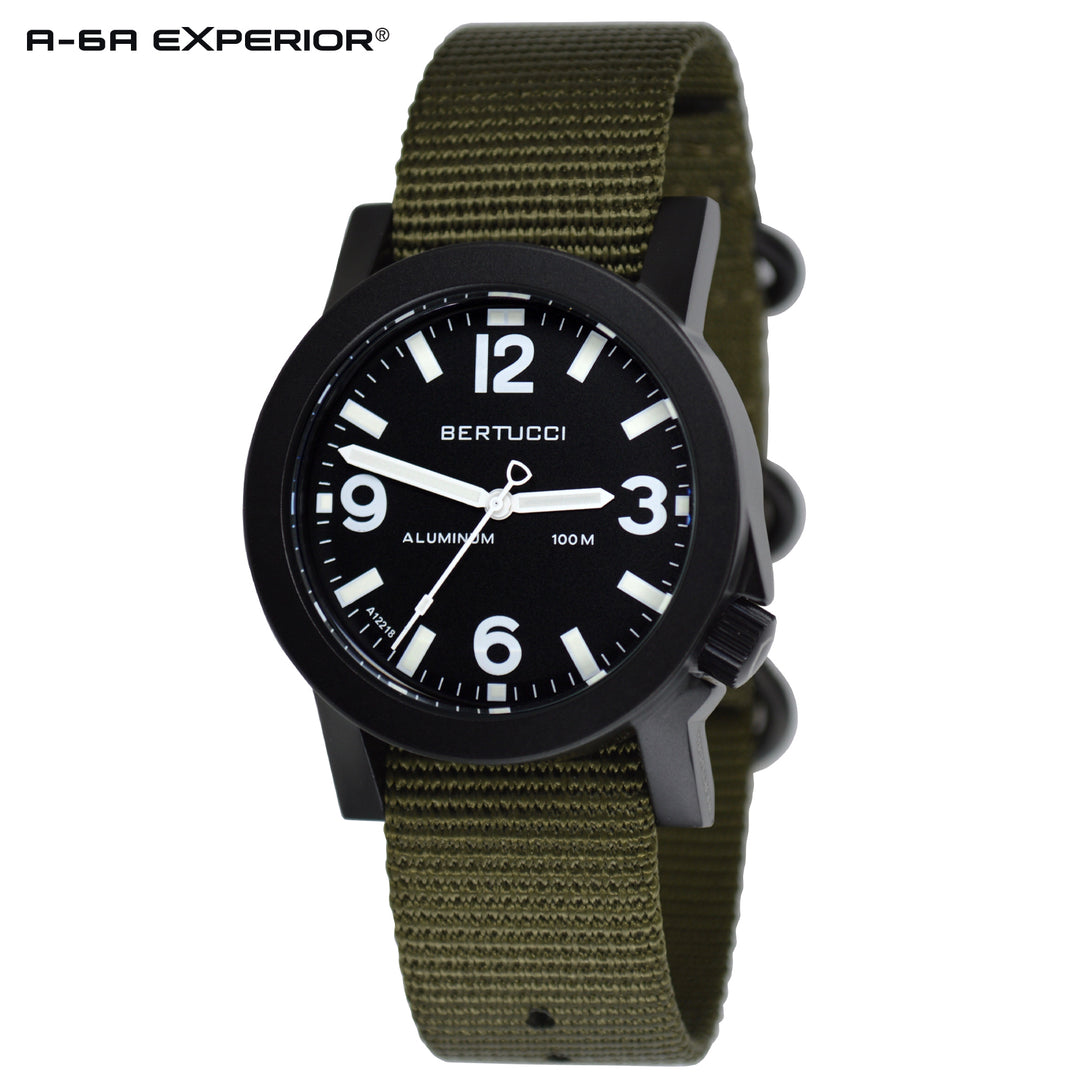 16501 A-6A Experior™ - Black Dial, Black Case, Defender Olive