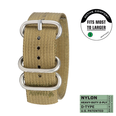 #168 - Patrol Olive™ w/ matte hardware, 7/8" - 22 mm size for A-2, A-3, A-6, B-1, D-3 Cases, Original MSRP: $29