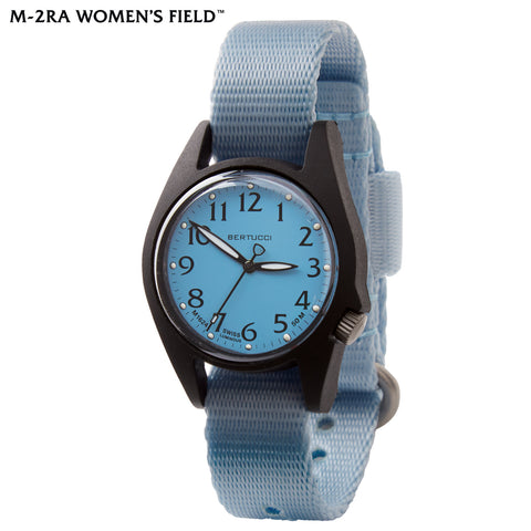 #18510 M-2RA Women's Field™ - Aquamarine dial w/ Aquamarine Comfort-Webb™ Band