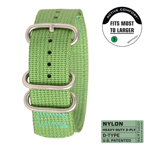 #191 - Jungle Green™ w/ matte hardware, 7/8" - 22 mm size for A-2, A-3, A-6, B-1, D-3 Cases, Original MSRP: $29