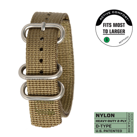 #207 - Patrol Olive™ w/ matte hardware, 3/4" - 19 mm size for A-1 & C-1 Cases, Original MSRP: $29