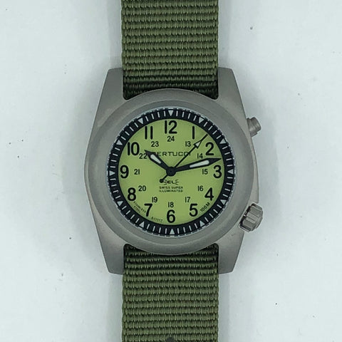 #22006 A-2SEL Super Illuminated, Olive EL dial w/ Forest Band - Collectors Corner™ Circa 2024, Original MSRP $175