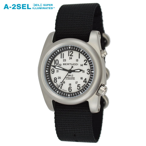 #22025 A-2SEL Super Illuminated - Ghost Gray EL, Black Nylon Band