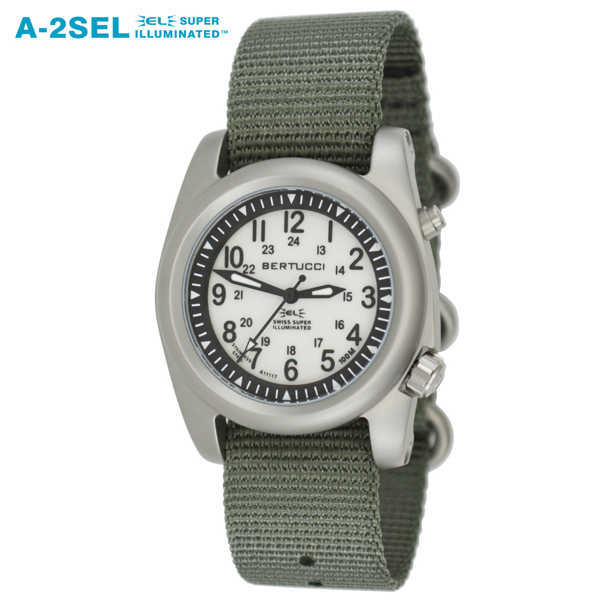 22026 A-2SEL Super Illuminated - Ghost Gray EL, Defender Drab