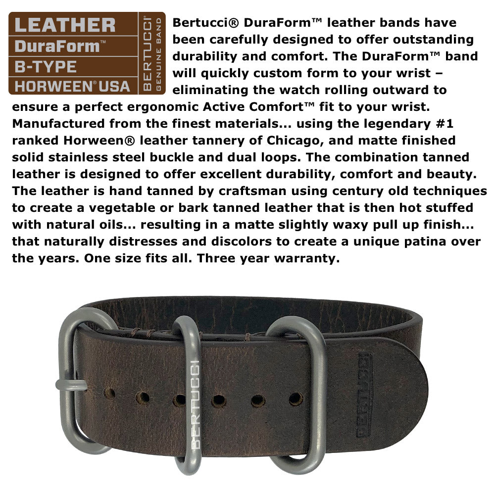 12803 A-2TS Solar Classic - Black w/ Alpina Brown Duraform Leather