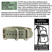 #10020 A-1S Field™ - White Dial, Defender Drab Nylon Band