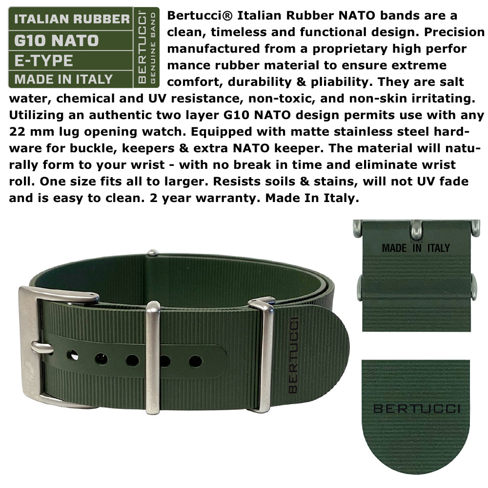A-6A Experior Italia™ - Marine Green, Nurra Verde Italian Rubber