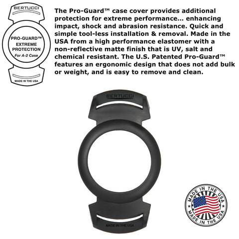 #11516 A-2S Military Ultra-Duty™, Black dial w/ #31V Black Vtech Tridura™ band + #300 Black Pro-Guard