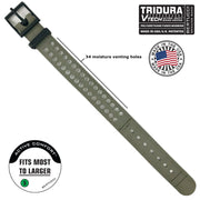 #11515 A-2S Vintage, Black dial w/ #32V Foliage Vtech Tridura™ band + #301 Foliage Pro-Guard - Military Ultra-Duty™