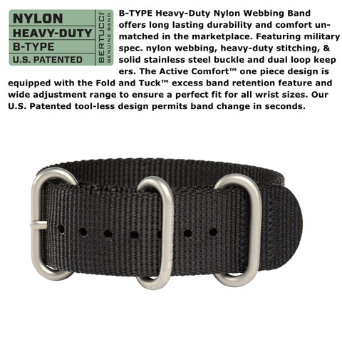 #11015K DX3® Field™ - Black Dial Star w/ Black Nylon Band - Original $100 MSRP