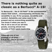 #10022 A-1S Field™ - White Dial, Black Nylon Band