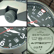 #12901 A-7TS RETROSPEC™ SOLAR Black Dial, Ghost Gray™ w/ Black Pro-Stripe™