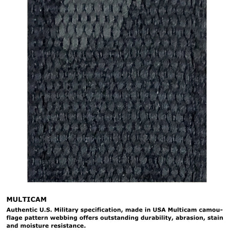 #11153 DX3® CAMO™ Special Edition - Blaze dial, Black Multicam webbing band