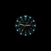 #13483 A-4T Super Yankee Illuminated, Black Dial w/ Coyote Nylon Band