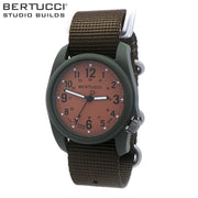 #11118SB2 - DX3® Field™ - Cicada Orange™ dial - Defender Olive™ Nylon Band