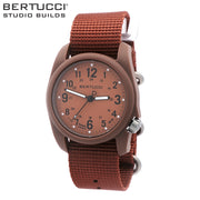 #11118SB1 - DX3® Field™ - Cicada Orange™ dial - Rust Nylon Band