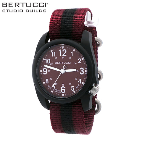 #11146SB3 - DX3® Field™ - Legion Red™ dial - Legion Red™ w/ Black Pro-Stripe™ Nylon Band