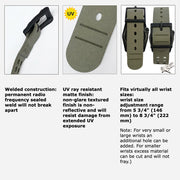 #11516 A-2S Military Ultra-Duty™, Black dial w/ #31V Black Vtech Tridura™ band + #300 Black Pro-Guard