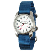 #10021 A-1S Field™ - White Dial, Mariner Blue Nylon Band