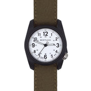 #11089 DX3® Canvas™ - White Dial, Bark Comfort Canvas™ Band