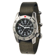 #12115 A-2TR Field Pro, Black dial - Defender Olive Nylon Band