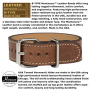 #12072 A-2T HIGHPOLISH - Onyx Black™ Dial, Nut Brown Horween Leather Band