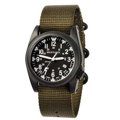 BERTUCCI® ULTIMATE FIELD WATCH COLLECTION – Tagged PVD Black–   - Bertucci Watches