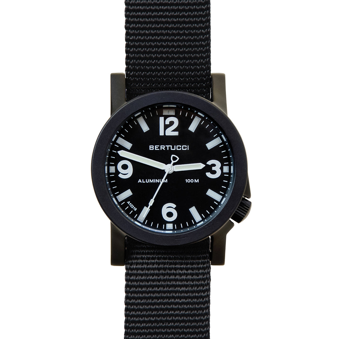 16500 A-6A Experior™ - Black Dial, Black Case, Black Nylon band