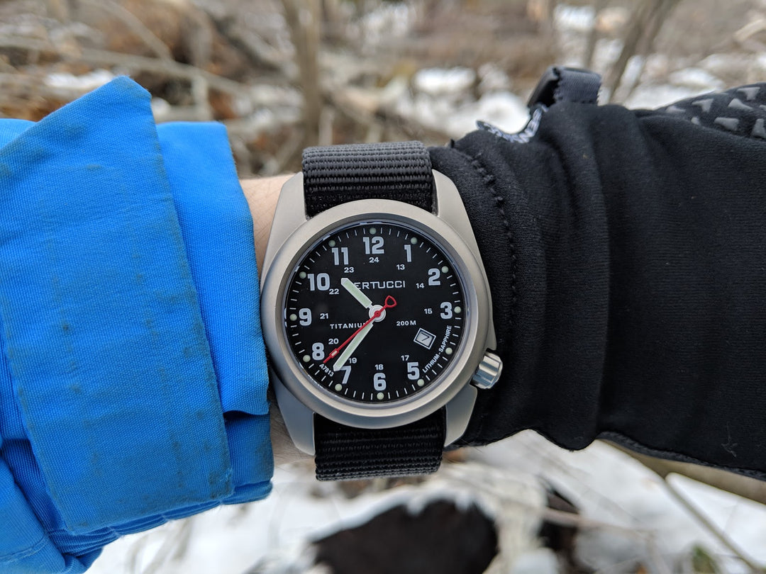 Bertucci A-2T Super Classic Titanium Field Watch – ultimatefieldwatch.com -  Bertucci Watches